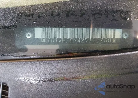 2002 Chevrolet Impala Ls from USA, damaged, VIN 2G1WH55K429133260